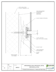 Horizontal Detail