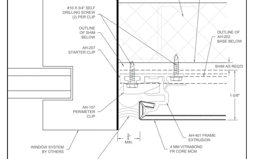 Dissimilar Metal – Jamb Detail