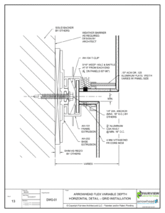 Different Depth Horizontal Detail