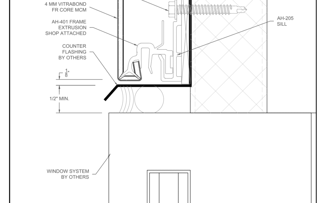 Dissimilar Metal – Sill Detail