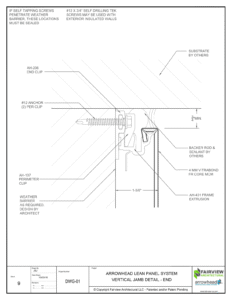 Vertical Jamb Detail