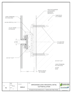 Typical Horizontal Detail