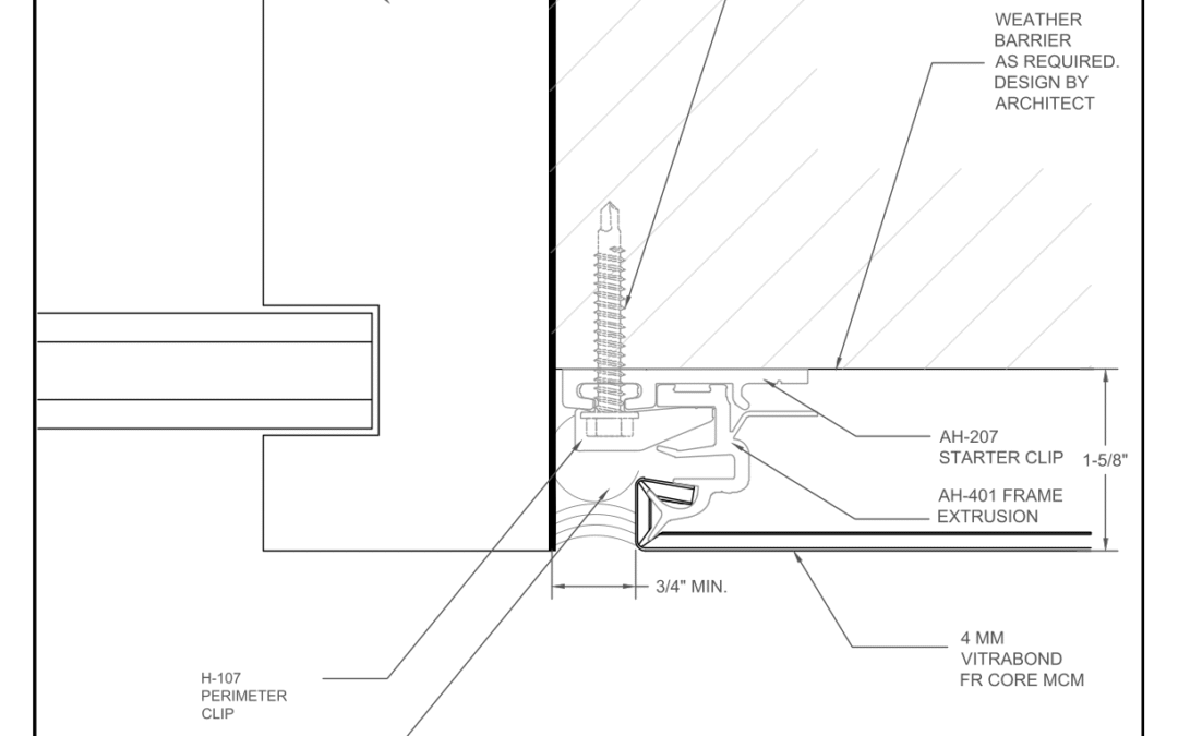 Dissimilar Metals – Jamb Detail