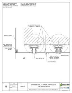 Typical Soffit Detail