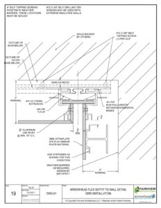 Soffit To Wall Detail