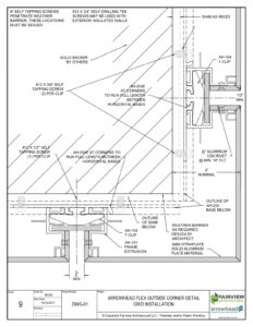 Outside Corner Detail