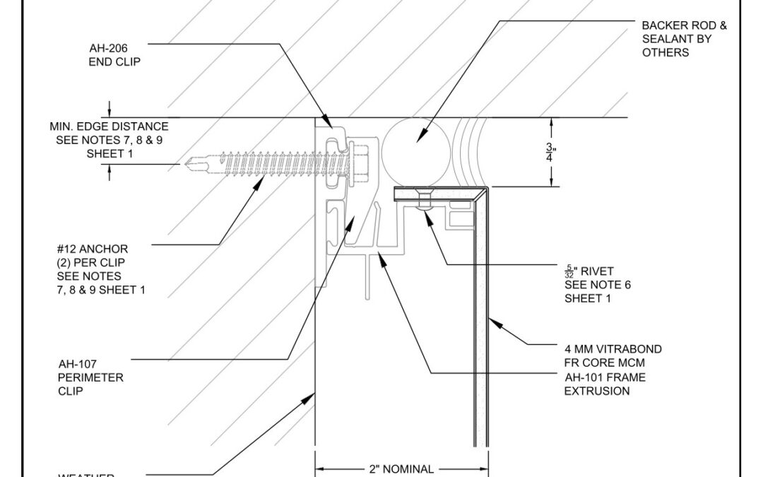 Vertical Jamb Detail-End