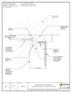 Vertical Jamb Detail-End