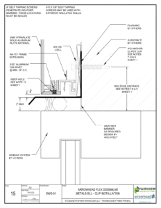 Dissimilar Metals-Sill