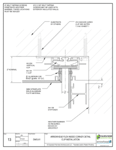 Inside Corner Detail