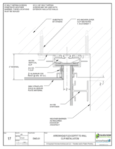 Soffit to Wall