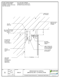 Vertical Jamb Detail