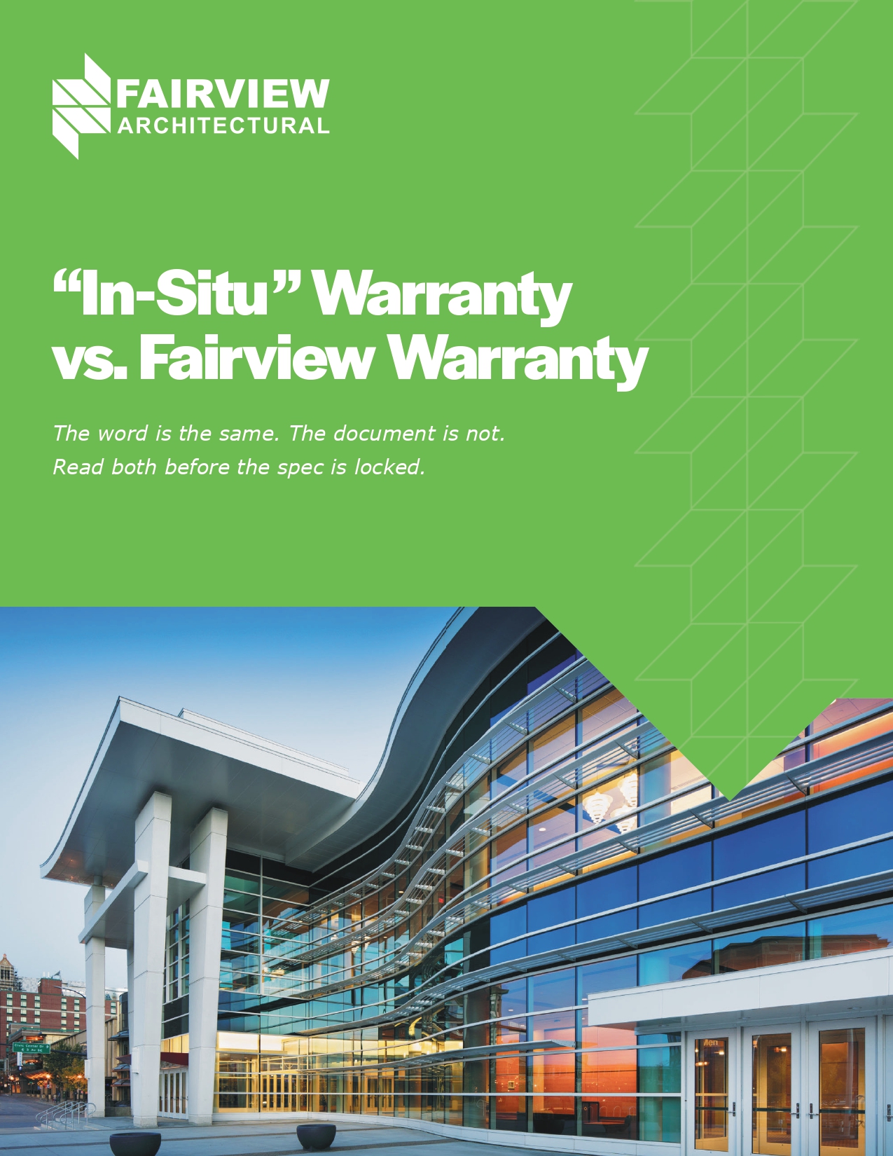 In-Situ Warranty vs Fairview Warranty