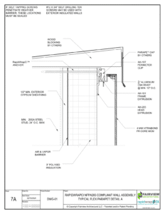 Parapet Detail A
