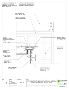 Soffit to Wall