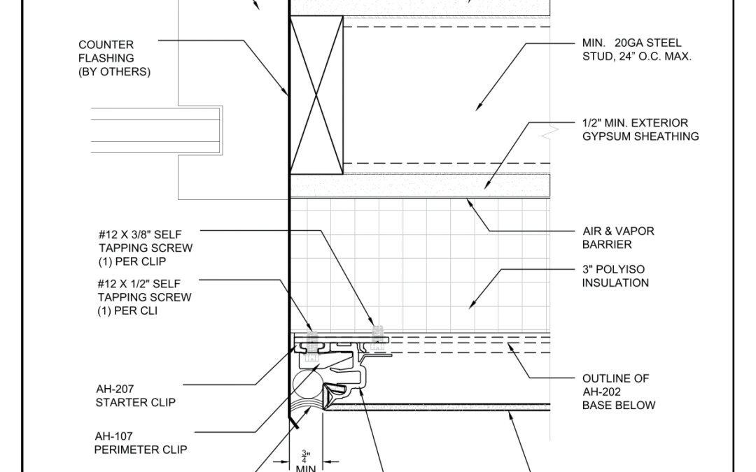 Vertical Jamb Detail – Start