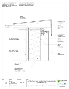 Parapet Detail A