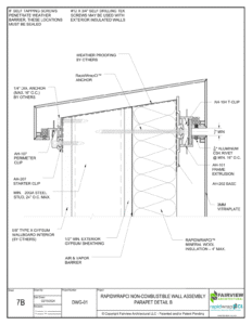 Parapet Detail B
