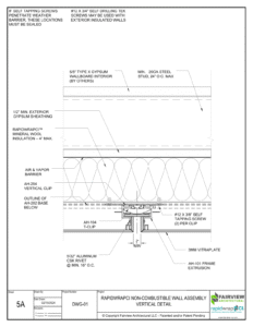 Vertical Detail A