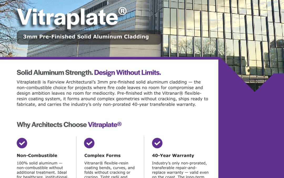 Vitraplate Product Flyer